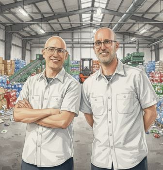 Fine Cleanouts Team: Jason and Christian